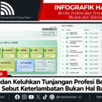 Infografik Tunjangan Profesi Guru Medan