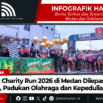 Korpasgat Charity Run 2026 di Medan