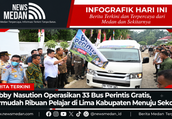 Peluncuran Bus Perintis Gratis Medan